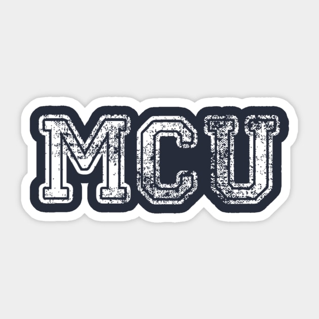 MCU Sticker by My Geeky Tees - T-Shirt Designs